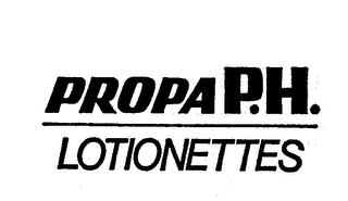 PROPA P.H. LOTIONETTES