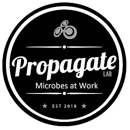 PROPAGATE LAB MICROBES AT WORK EST 2018 logo