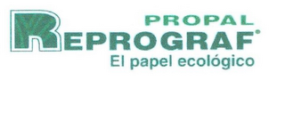 PROPAL REPROGRAF EL PAPEL ECOLÓGICO logo