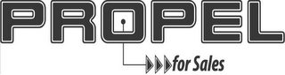 PROPEL FOR SALES logo