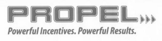 PROPEL POWERFUL INCENTIVES. POWERFUL RESULTS. logo