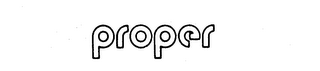 PROPER logo