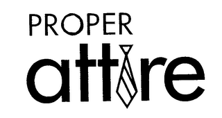 PROPER ATTIRE logo