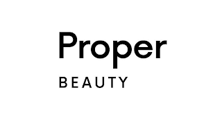PROPER BEAUTY logo