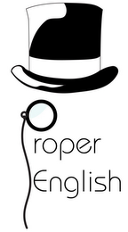 PROPER ENGLISH logo