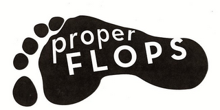 PROPER FLOPS logo