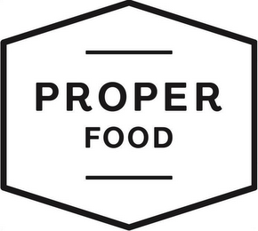 PROPER FOOD logo