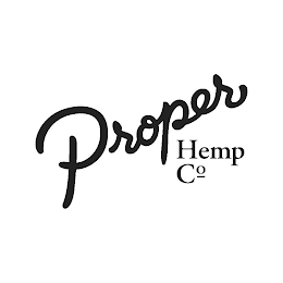 PROPER HEMP CO logo
