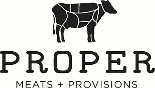 PROPER MEATS + PROVISIONS logo