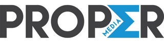 PROPER MEDIA logo