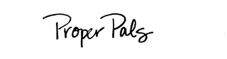 PROPER PALS logo