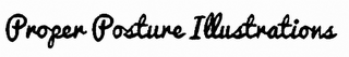 PROPER POSTURE ILLUSTRATIONS logo