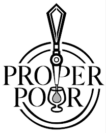 PROPER POUR logo