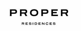 PROPER RESIDENCES logo