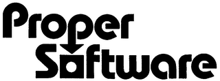 PROPER SOFTWARE logo