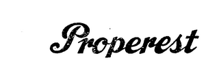 PROPEREST logo