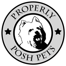 PROPERLY POSH PETS logo