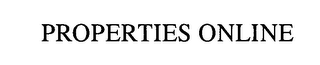 PROPERTIES ONLINE logo
