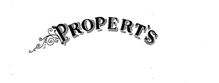 PROPERT'S logo