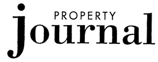 PROPERTY JOURNAL JOURNAL logo