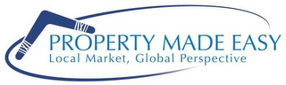 PROPERTY MADE EASY LOCAL MARKET, GLOBALPERSPECTIVE logo