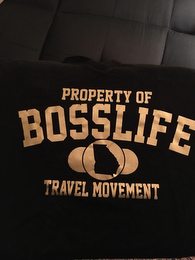PROPERTY OF BOSSLIFE TRAVEL MOMENT logo
