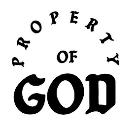 PROPERTY OF GOD logo