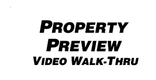 PROPERTY PREVIEW VIDEO WALK-THRU logo