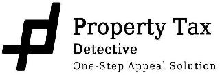 PROPERTY TAX DETECTIVE ONE-STEP APPEAL SOLUTION logo
