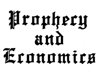 PROPHECY AND ECONOMICS logo