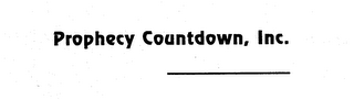 PROPHECY COUNTDOWN, INC. logo