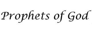 PROPHETS OF GOD logo