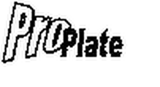 PROPLATE logo