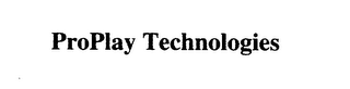 PROPLAY TECHNOLOGIES logo