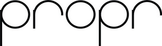 PROPR logo