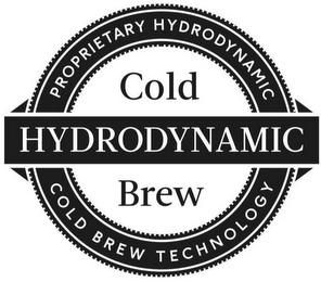 PROPRIETARY HYDRODYNAMIC COLD BREW TECHNOLOGY COLD BREW HYDRODYNAMIC logo