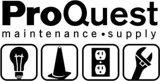 PROQUEST MAINTENANCE · SUPPLY logo