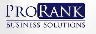PRORANK BUSINESS SOLUTIONS logo