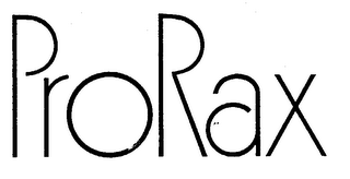 PRORAX logo