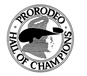 PRORODEO HALL OF CHAMPIONS logo
