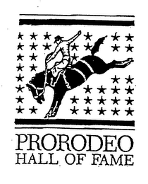 PRORODEO HALL OF FAME logo