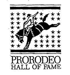 PRORODEO HALL OF FAME logo