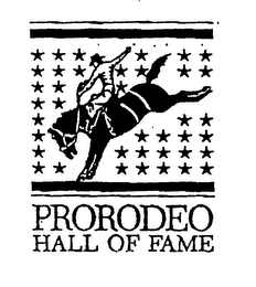 PRORODEO HALL OF FAME logo