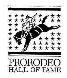 PRORODEO HALL OF FAME logo