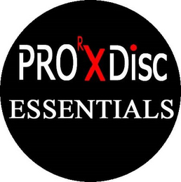 PRORXDISC ESSENTIALS logo