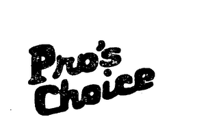 PRO'S CHOICE logo