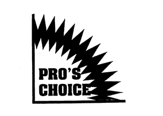 PRO'S CHOICE logo