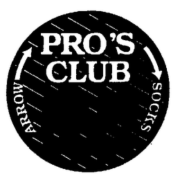 PRO'S CLUB ARROW SOCKS logo