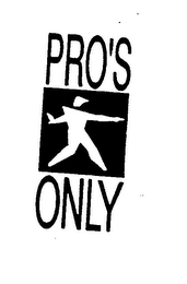PRO'S ONLY logo