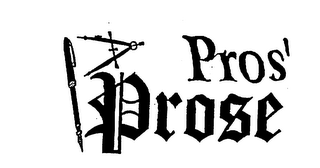 PROS' PROSE logo